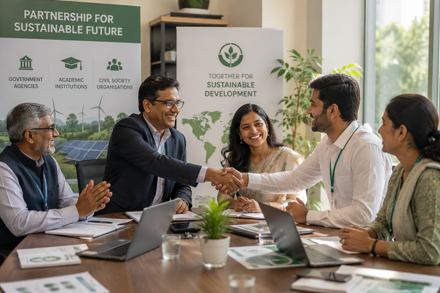 Strategic Partnerships Forged